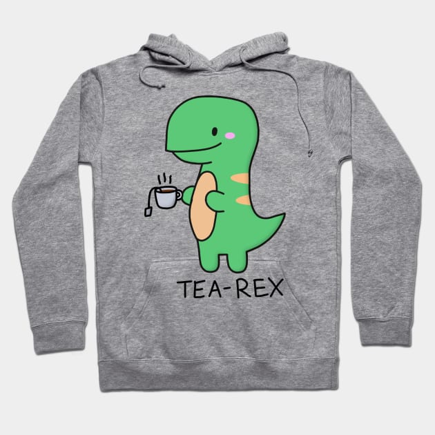 Tea-Rex baby Hoodie by GalaxyArt